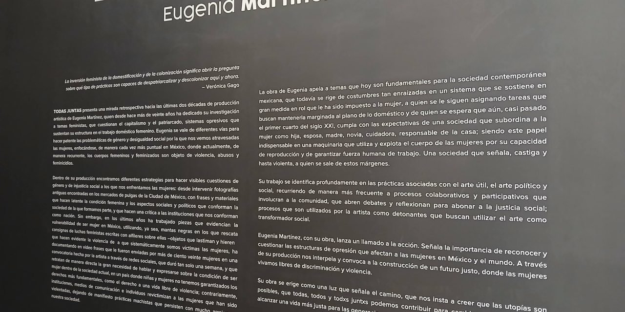 Descubre la obra de Eugenia Martínez
