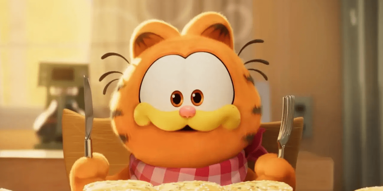 Garfield fuera de casa
