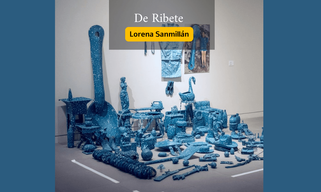 Arte servido con la cuchara grande