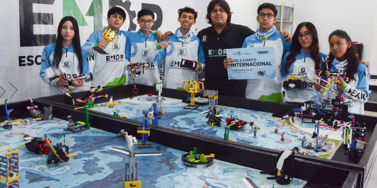 Jóvenes de Nuevo León van a mundial de Robótica