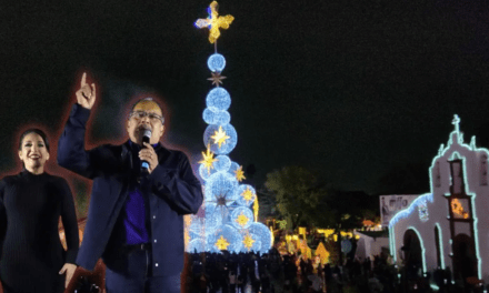 Vive Escobedo Navidad bien prendida