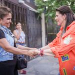 Dialoga Martha Herrera con vecinos del poniente