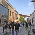 La calle Morelos, en el Barrio Antiguo